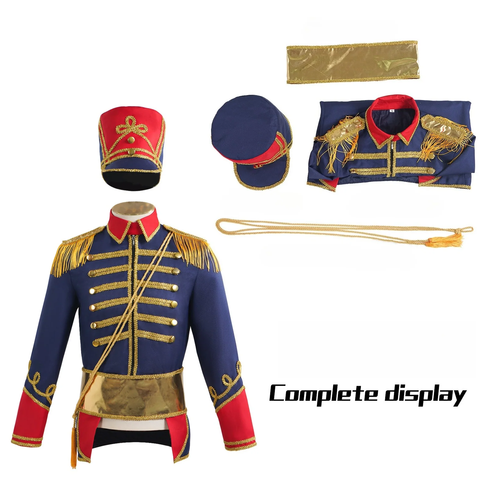 European Marshal Court Jacket with Hat, Custom‑Made for Medieval & Halloween Events