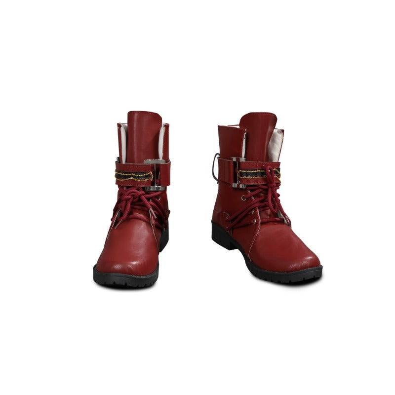 Tifa Lockhart Final Fantasy VII Cosplay Costume Set - Complete Outfit with Wigs, Shoes & Accessories-Astricos