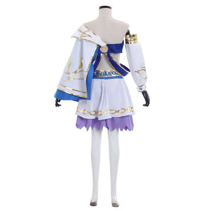 Lana White Sorceress Costume - Enchanting Sorceress of the Woods Cosplay Outfit-Astricos