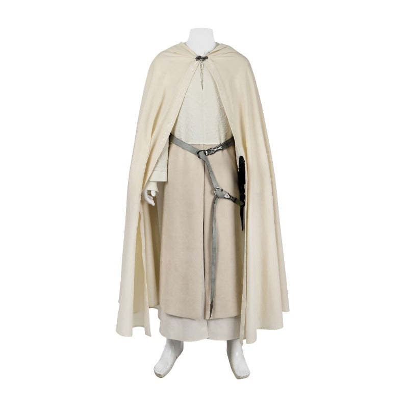 Gandalf the White Cosplay Costume Full Set - Lord of the Rings Premium Outfit-Astricos