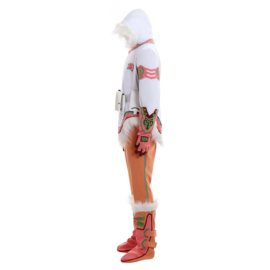 Mei Overwatch Cosplay Costume - Orange Skins Battle Uniform Suit for Fans-Astricos
