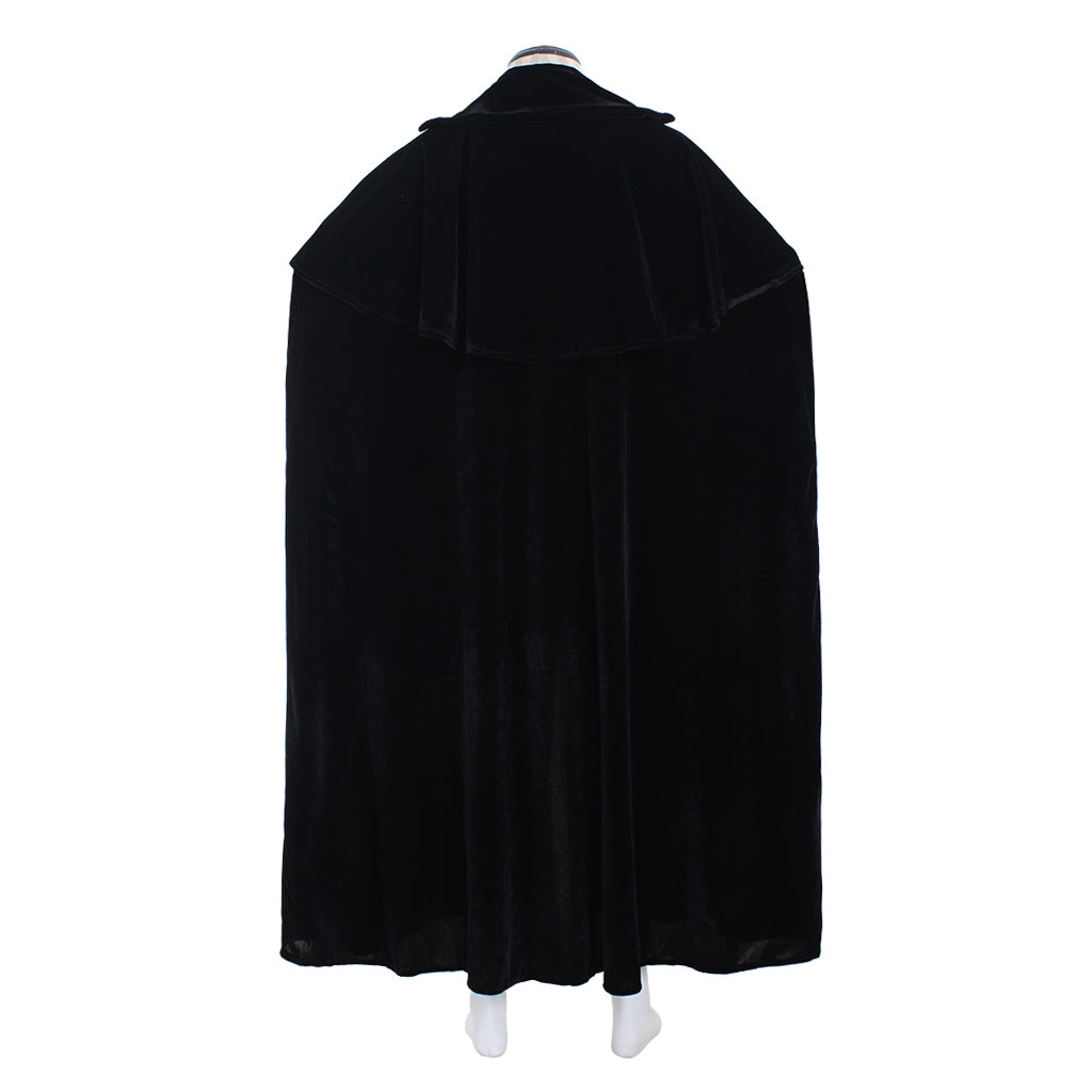 Unisex Black Canary Vampire Demon Cape - Halloween & Cosplay Costume for Witches, Wizards, and More-Astricos