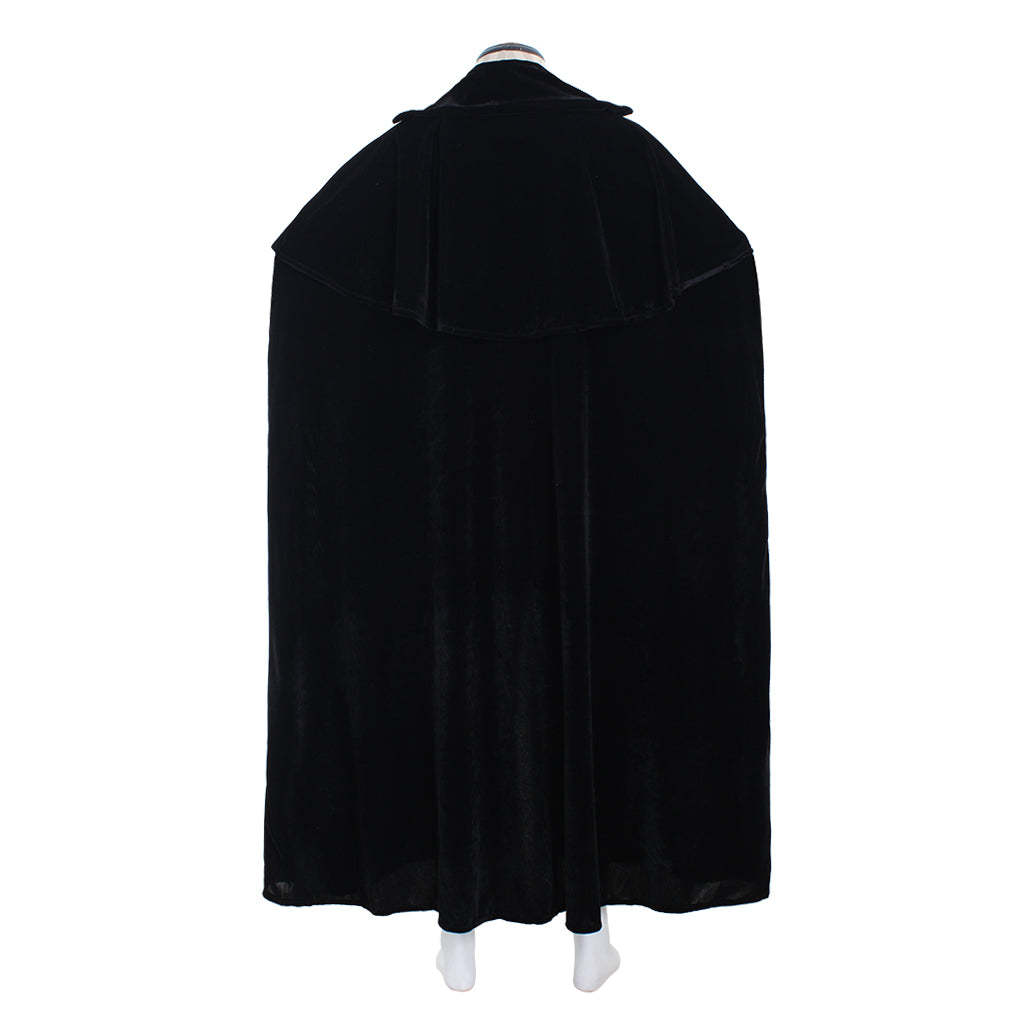 Unisex Black Canary Vampire Demon Cape - Halloween & Cosplay Costume for Witches, Wizards, and More-Astricos
