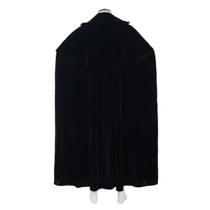 Unisex Black Canary Vampire Demon Cape - Halloween & Cosplay Costume for Witches, Wizards, and More-Astricos