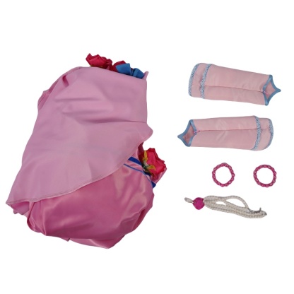 Star Academy Cosplay Costume - Meixing Transformation Red Rose Pink Evening Gown for Anime Fans-Astricos