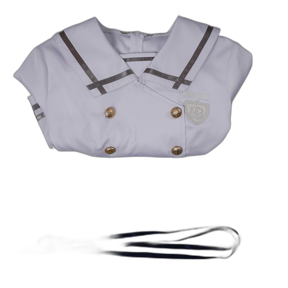 Wakaba Mutsuki Cosplay Costume School Uniform JK Outfit for BanG Dream! Ave Mujica Anime Character-Astricos