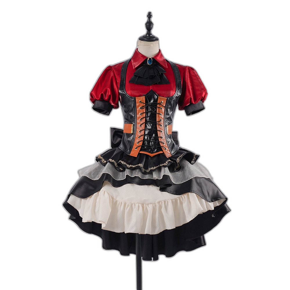 Sakura Koyama Cosplay Costume - BanG Dream Ave Mujica Stage Outfit Anime Cosplay Dress-Astricos