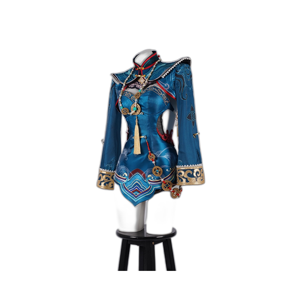 Yuzuki Wakamugi Cosplay Costume - Bang Dream Ave Mujica Anime Character Outfit-Astricos