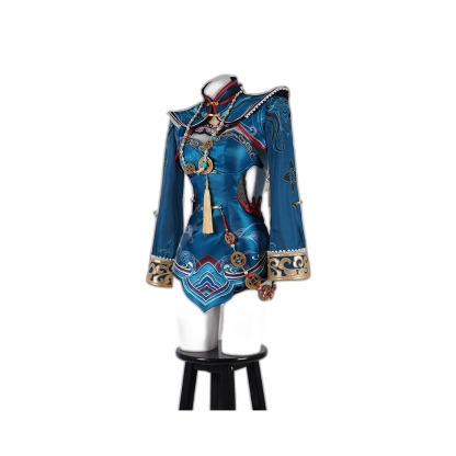 Yuzuki Wakamugi Cosplay Costume - Bang Dream Ave Mujica Anime Character Outfit-Astricos