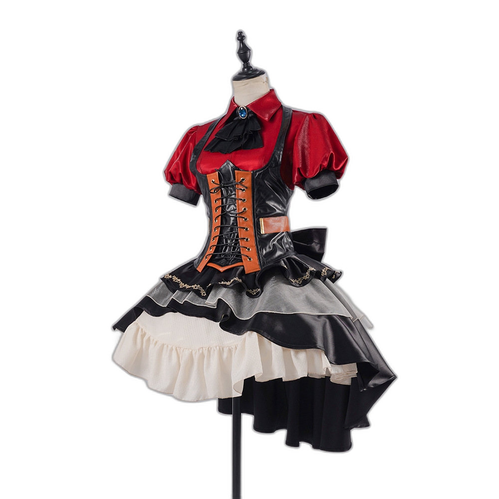 Sakura Koyama Cosplay Costume - BanG Dream Ave Mujica Stage Outfit Anime Cosplay Dress-Astricos
