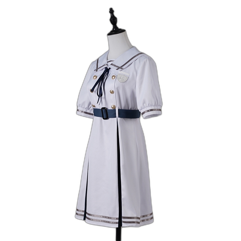 Wakaba Mutsuki Cosplay Costume School Uniform JK Outfit for BanG Dream! Ave Mujica Anime Character-Astricos