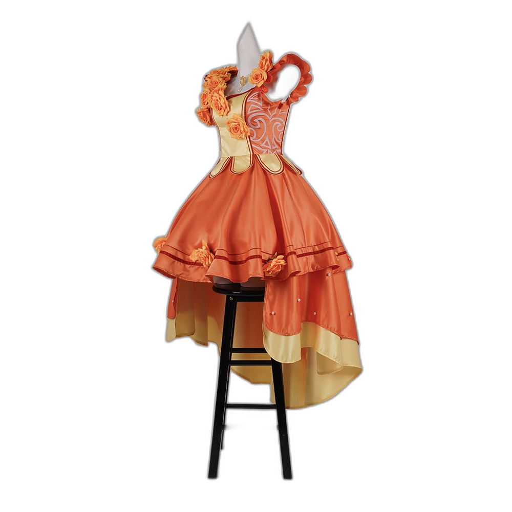 Utau Hoshina Cosplay Dress Black Stage Costume Anime Cosplay Outfit-Astricos