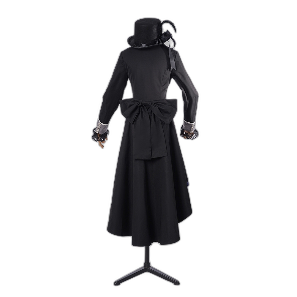 Black Butler Ciel Phantomhive Black Rose Cosplay Costume - Anime Cosplay Outfit for Women-Astricos
