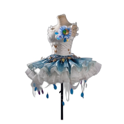 Identity V Dancer Cosplay Costume - Displaced Moonlight, Anime Game Character Outfit, Role Play Costume-Astricos
