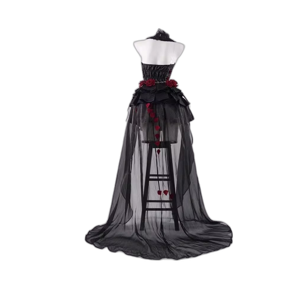 Identity V Night Witch Psychologist Cosplay Costume Wig - Game Character Outfit, Halloween Dress Up-Astricos
