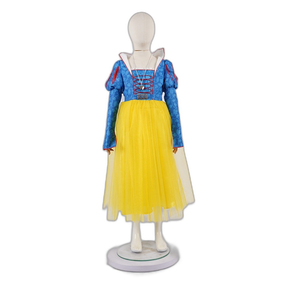 Snow White Cosplay Dress for Stage Performance Halloween Costume - Authentic Disney Princess Outfit-Astricos