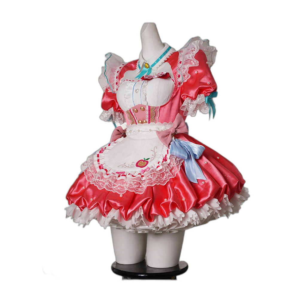 Eternal Calamity Hutao Hello Kitty Cosplay Costume - Anime Game Character Outfit-Astricos