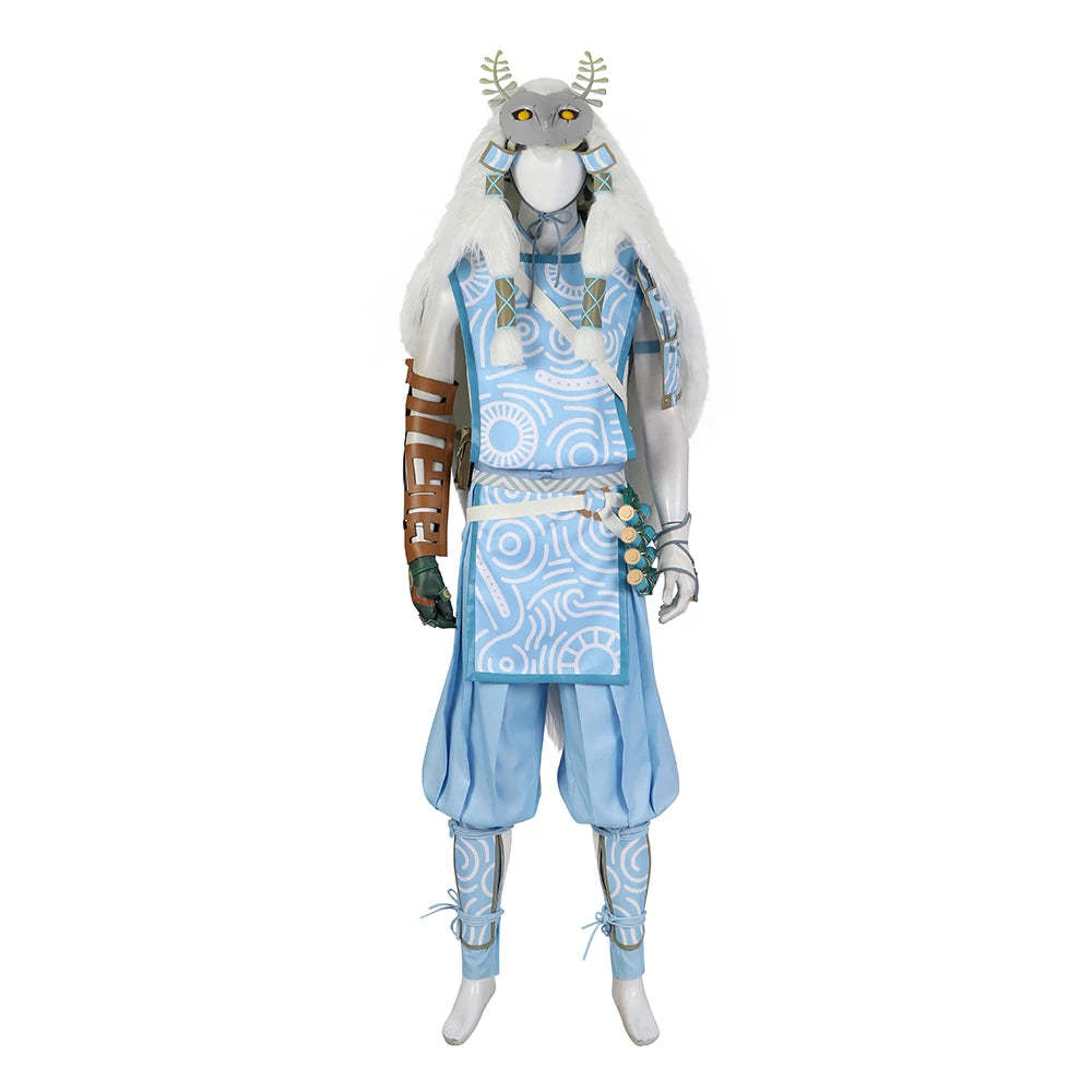 Zelda Cosplay Elf Costume for Men - Fantasy Battle Uniform Suit for Halloween & Christmas-Astricos