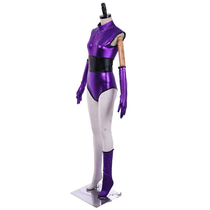 Mileena Sexy Purple Combat Suit Cosplay Costume for Women | Halloween & Cosplay Outfits-Astricos