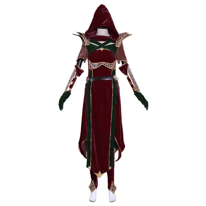 Mortal Kombat Jade Cosplay Costume Full Set for Women - Halloween & Party Outfit-Astricos