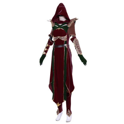 Mortal Kombat Jade Cosplay Costume Full Set for Women - Halloween & Party Outfit-Astricos