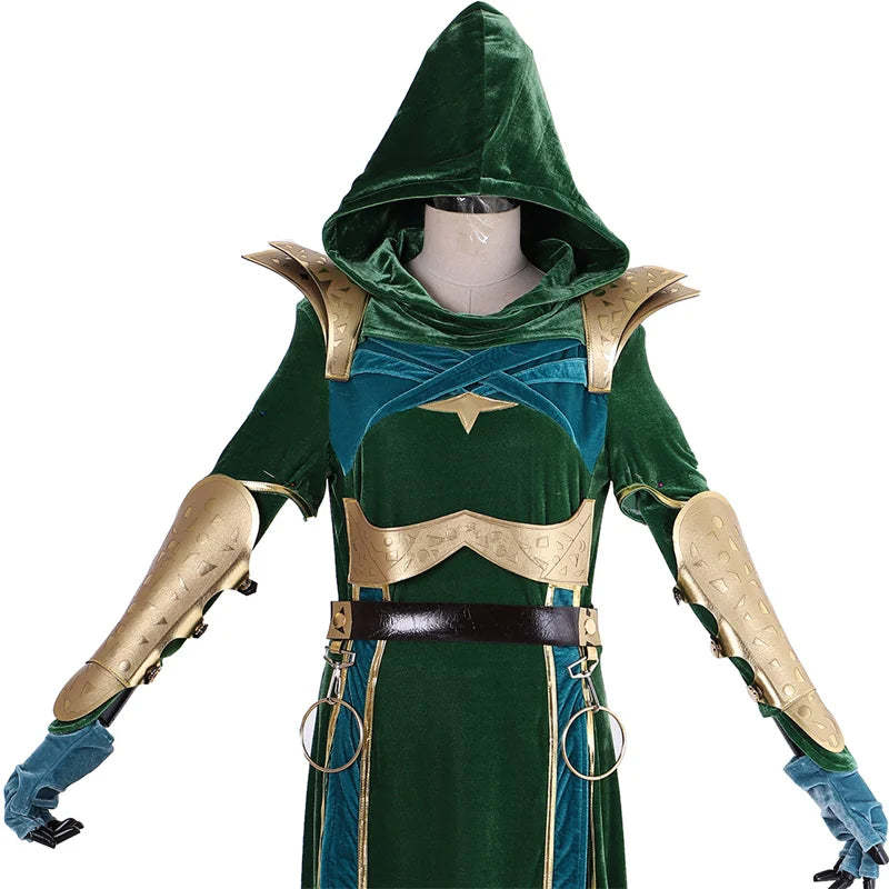 Sexy Mortal Kombat Jade Cosplay Costume | Green Combat Outfit for Women | Halloween & Carnival-Astricos