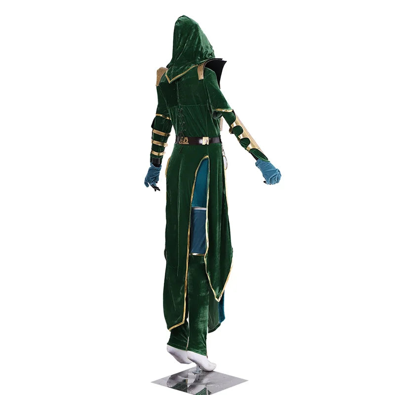 Sexy Mortal Kombat Jade Cosplay Costume | Green Combat Outfit for Women | Halloween & Carnival-Astricos
