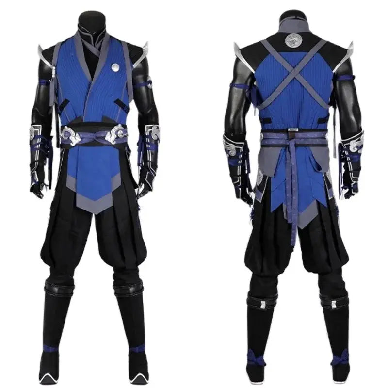 Mortal Kombat Sub-Zero Men's Cosplay Costume - Halloween & Carnival Outfit-Astricos