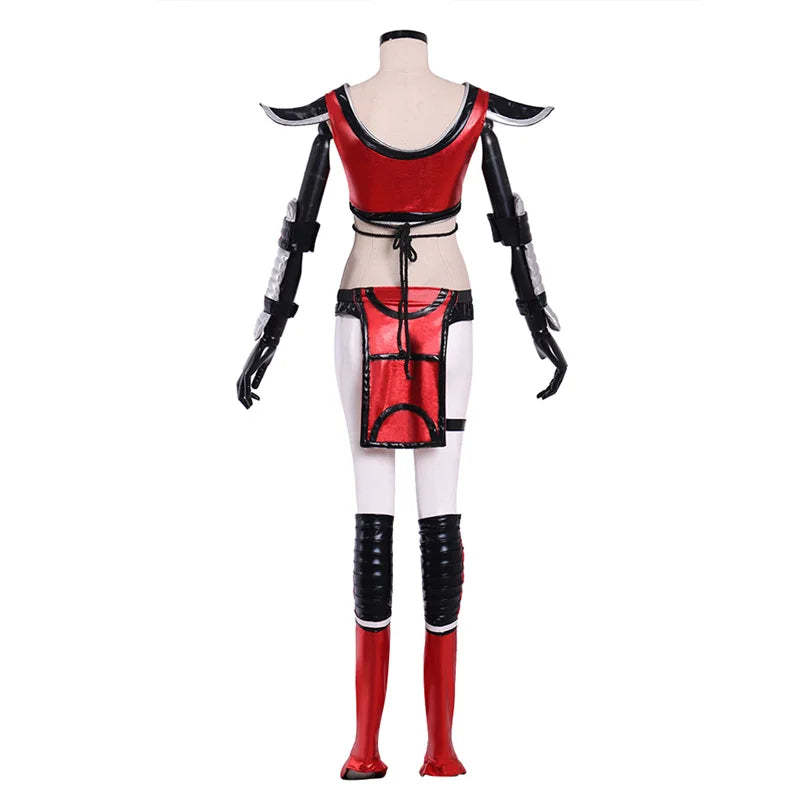 Mortal Kombat Skarlet Sexy Cosplay Costume - Women's Battle Suit for Halloween & Parties-Astricos