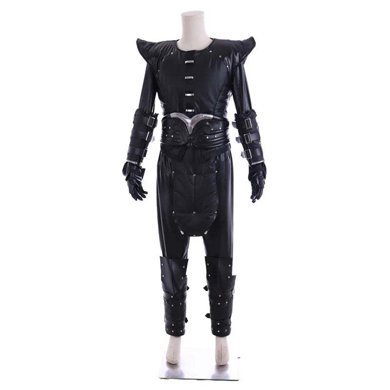 Noob Saibot Cosplay Costume - Mortal Kombat Black Ninja Fighter Outfit for Men-Astricos