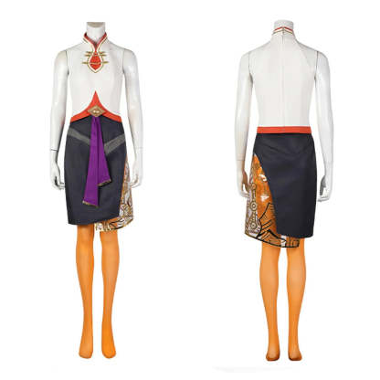 Purah Cosplay Costume Full Set for Women - The Legend of Zelda Breath of The Wild Halloween Party Outfit-Astricos