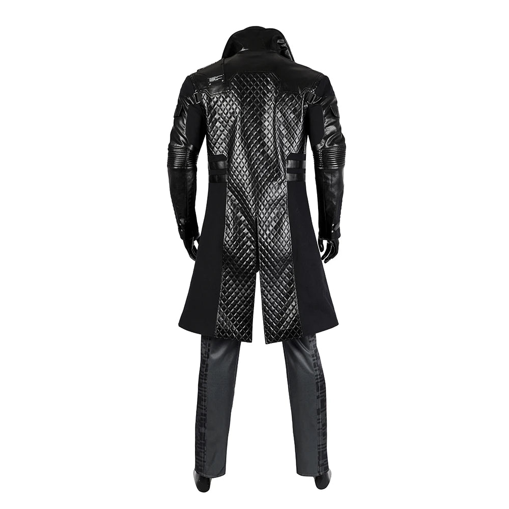 Solomon Reed Cyberpunk Cosplay Costume - Punk Retro Phantom Liberty Uniform Suit for Men-Astricos