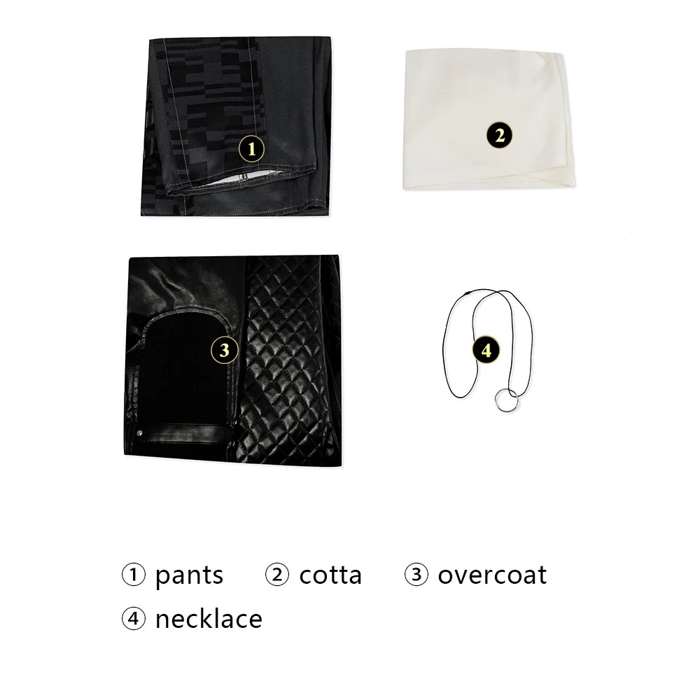 Solomon Reed Cyberpunk Cosplay Costume - Punk Retro Phantom Liberty Uniform Suit for Men-Astricos