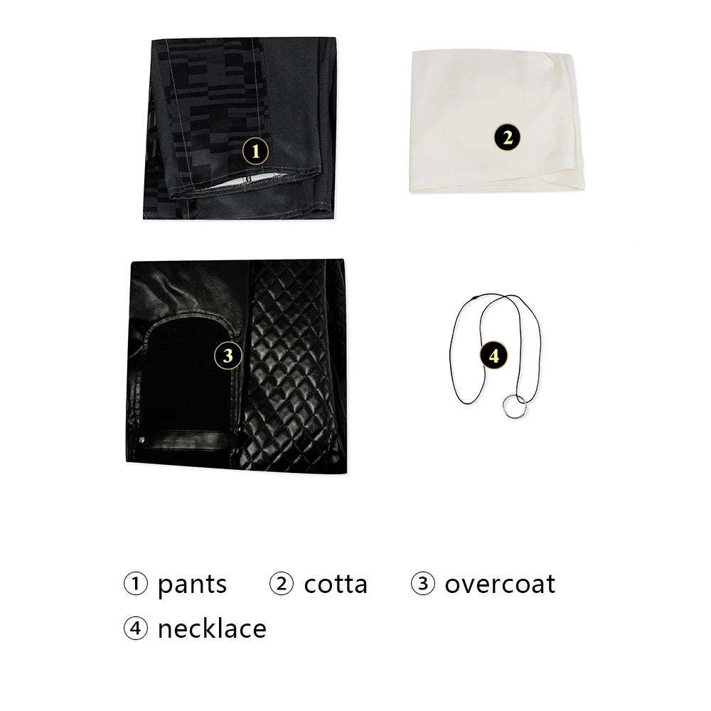 Solomon Reed Cyberpunk Cosplay Costume - Punk Retro Phantom Liberty Uniform Suit for Men-Astricos