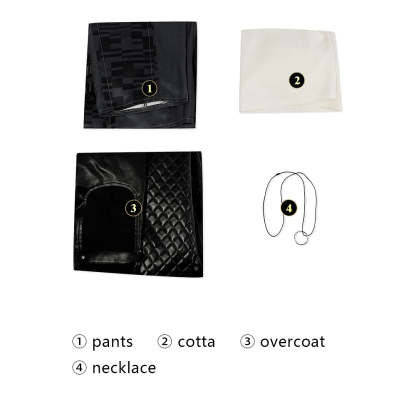 Solomon Reed Cyberpunk Cosplay Costume - Punk Retro Phantom Liberty Uniform Suit for Men-Astricos