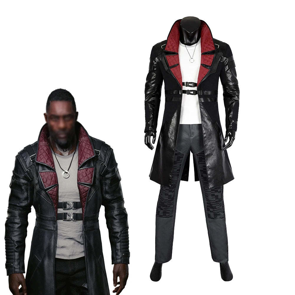 Solomon Reed Cyberpunk Cosplay Costume - Punk Retro Phantom Liberty Uniform Suit for Men-Astricos