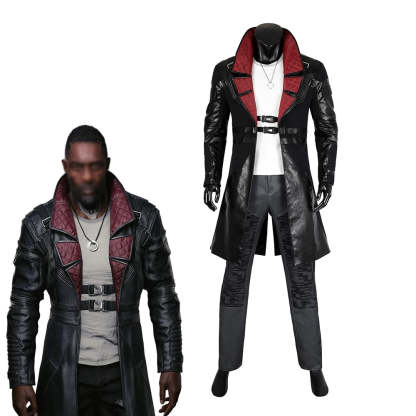 Solomon Reed Cyberpunk Cosplay Costume - Punk Retro Phantom Liberty Uniform Suit for Men-Astricos