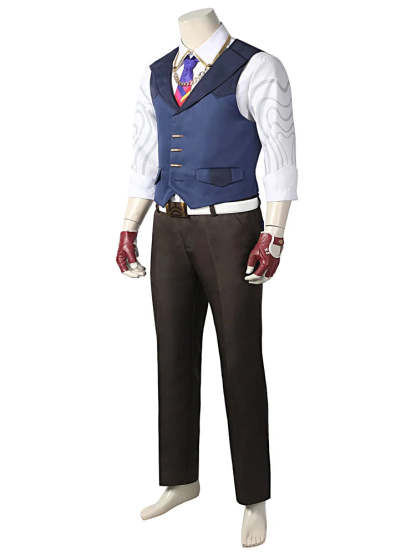 Valorant Chamber Cosplay Costume for Women - Sexy Top & Skirts Halloween Carnival Outfit-Astricos