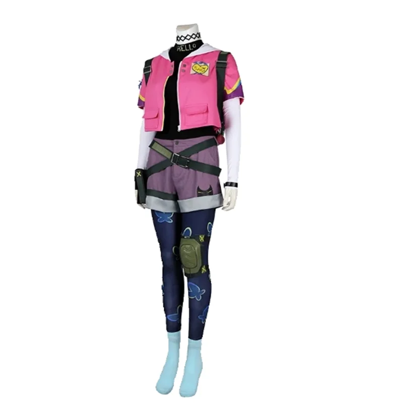 Valorant Clove Women's Cosplay Costume Full Set | Halloween & Carnival Party Outfit-Astricos