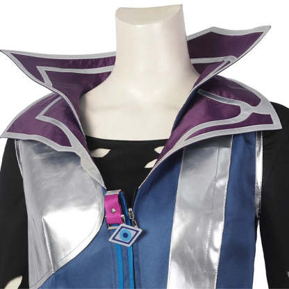 Valorant Fade Cosplay Costume Set - Top, Pants, Coat for Halloween & Cosplay Events-Astricos