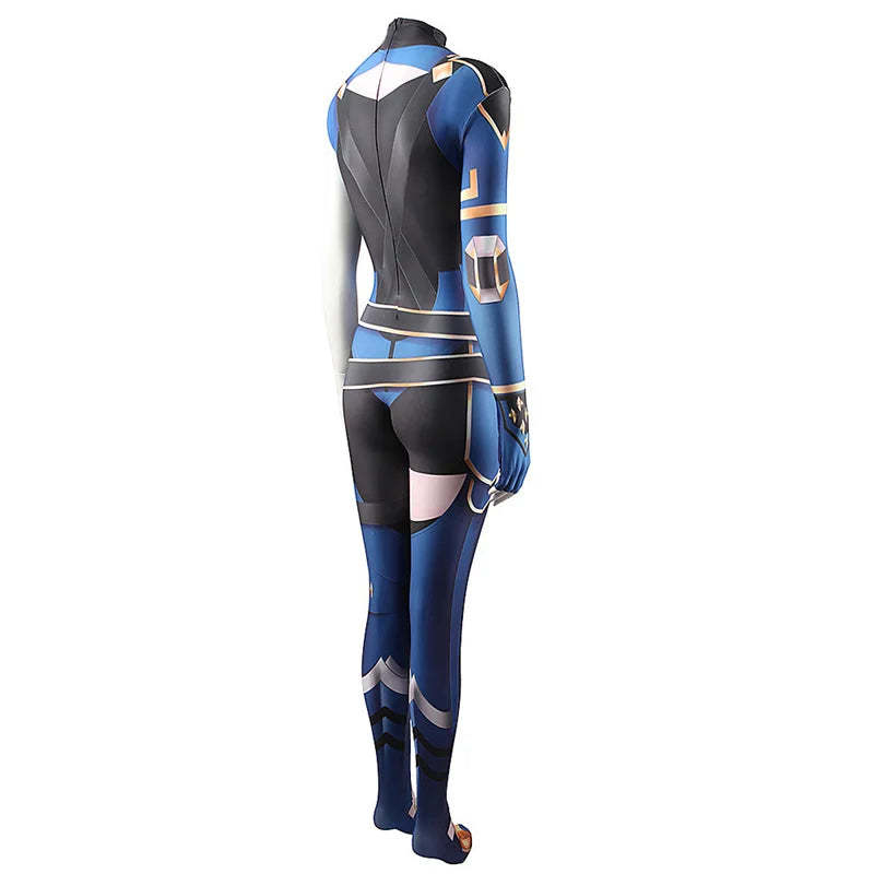 Valorant Reyna Cosplay Jumpsuit | Premium Spandex Zentai Suit for Halloween & Carnival-Astricos