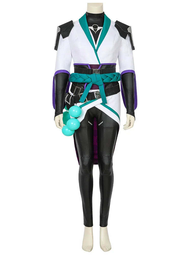 Valorant Sage Cosplay Costume for Women - Premium Halloween & Carnival Party Outfit-Astricos