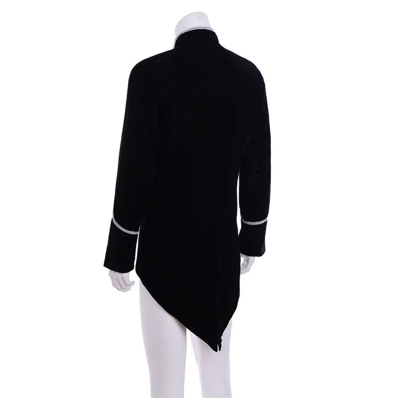 Men's Gothic Victorian Tailcoat Jacket - Steampunk Pirate Viking Renaissance Formal Tuxedo Coat | Astricos-Astricos