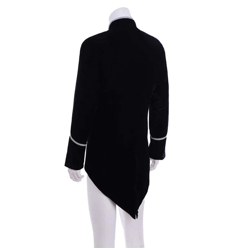 Men's Gothic Victorian Tailcoat Jacket - Steampunk Pirate Viking Renaissance Formal Tuxedo Coat | Astricos-Astricos