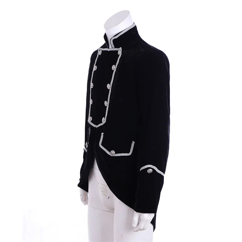 Men's Gothic Victorian Tailcoat Jacket - Steampunk Pirate Viking Renaissance Formal Tuxedo Coat | Astricos-Astricos