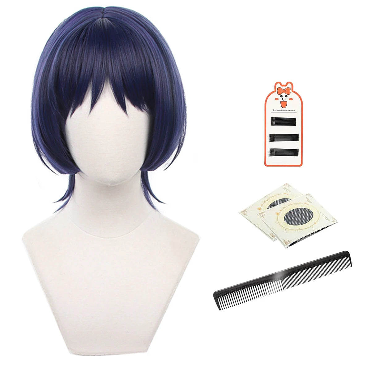 Genshin Impact Wanderer Kunikuzushi Rose Net Synthetic Fiber Cosplay Wig - Adjustable-Astricos