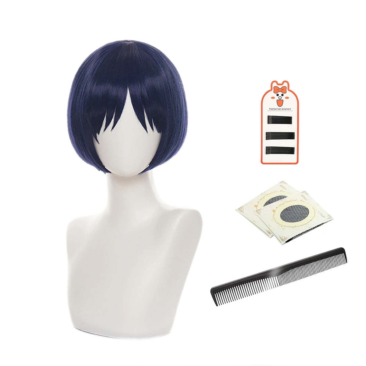 Genshin Impact Wanderer Kunikuzushi Rose Net Synthetic Fiber Cosplay Wig - Adjustable-Astricos