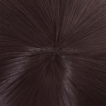 Genshin Impact Hu Tao Cosplay Wig - Rose Net Synthetic Fiber Adjustable for Anime Fans-Astricos