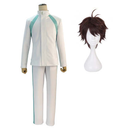 Aobajohsai High School Uniform Oikawa Tooru Cosplay Costume & Wig - Haikyuu!! Inspired-Astricos