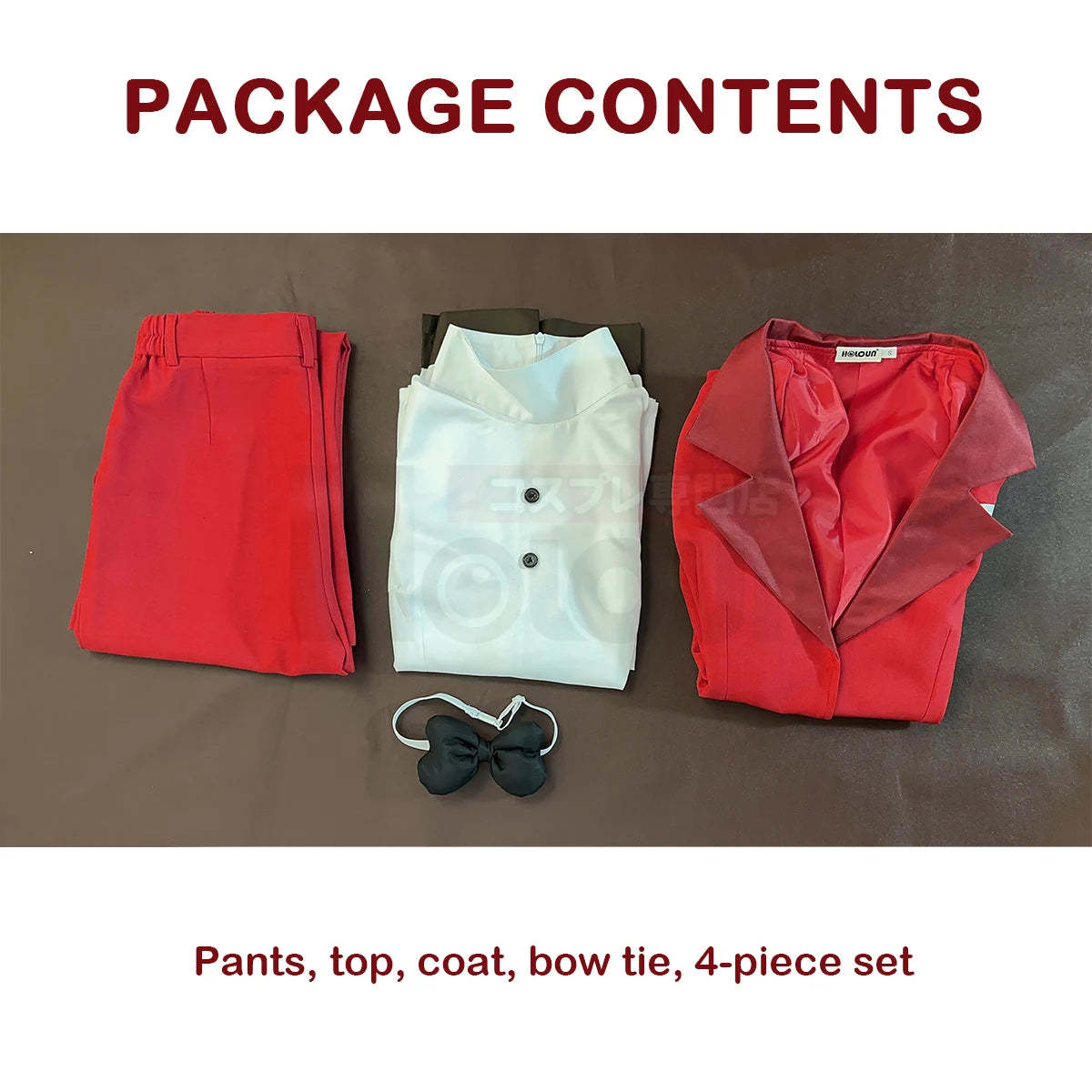 Charlie Morningstar Hazbin Hotel Cosplay Costume Wig & Suit Set with Shoulder Pads-Astricos